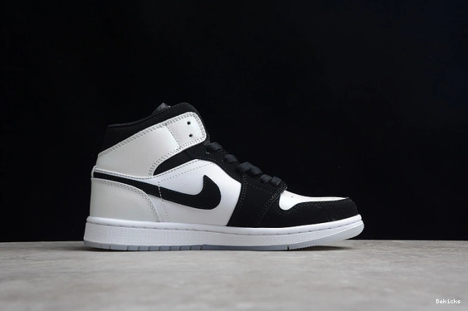 Rep BK white dh6933-100 mid diamond black 1 jordan air 1103